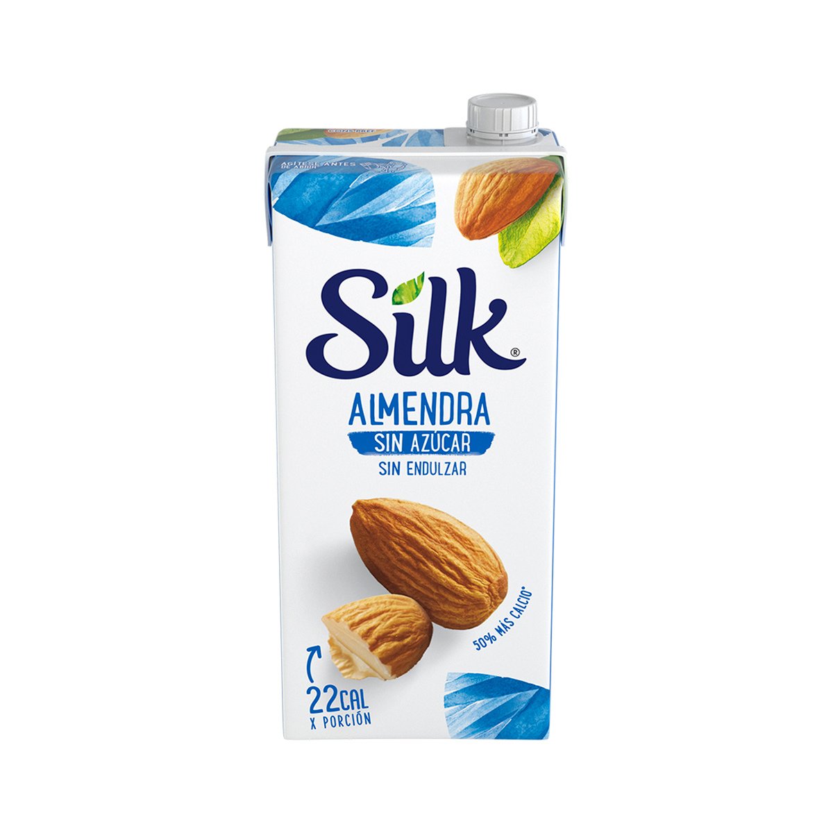 imagen de cartón de leche de almendras