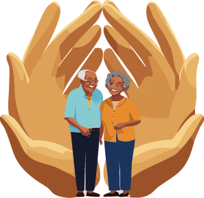 Golden Hands Logo
